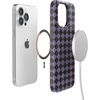 image:imageCasely iPhone 14 Pro Max Case  Art of Chaos  Grateful Dead Skull  Compatible with MagSafe  Classic Ultra Slim DesignHarlequin Midnight Diamond  Black and Purple