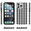 image:imageCasely iPhone 14 Pro Max Case  Art of Chaos  Grateful Dead Skull  Compatible with MagSafe  Classic Ultra Slim DesignHarlequin Salem Diamond  Black and White