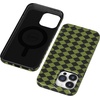 image:imageCasely iPhone 14 Pro Max Case  Art of Chaos  Grateful Dead Skull  Compatible with MagSafe  Classic Ultra Slim DesignHarlequin Wicked Diamond  Black and Green