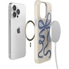 image:imageCasely iPhone 14 Pro Max Case  Art of Chaos  Grateful Dead Skull  Compatible with MagSafe  Classic Ultra Slim DesignHeartstrings  Blue Bow