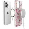 image:imageCasely iPhone 14 Pro Max Case  Art of Chaos  Grateful Dead Skull  Compatible with MagSafe  Classic Ultra Slim DesignLover Girlie  Pink Bows