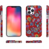 image:imageCasely iPhone 14 Pro Max Case  Art of Chaos  Grateful Dead Skull  Compatible with MagSafe  Classic Ultra Slim DesignPainted Flowers  Frida Kahlo Floral