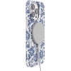 image:imageCasely iPhone 14 Pro Max Case  Art of Chaos  Grateful Dead Skull  Compatible with MagSafe  Classic Ultra Slim DesignRose to Fame  Blue  White Floral