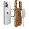 image:imageCasely iPhone 14 Pro Max Case  Art of Chaos  Grateful Dead Skull  Compatible with MagSafe  Classic Ultra Slim DesignSpot On  Dotted Animal Print