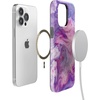 image:imageCasely iPhone 14 Pro Max Case  Art of Chaos  Grateful Dead Skull  Compatible with MagSafe  Classic Ultra Slim DesignTie Dying Over You  Purple Marble
