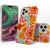 image:imageCasely iPhone 14 Pro Max Case  Art of Chaos  Grateful Dead Skull  Compatible with MagSafe  Classic Ultra Slim DesignTropical Color Splash  Abstract Retro