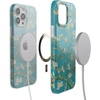image:imageCasely iPhone 14 Pro Max Case  Art of Chaos  Grateful Dead Skull  Compatible with MagSafe  Classic Ultra Slim DesignVan Gogh  Almond Blossom Floral