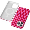 image:imageCasely iPhone 14 Pro Max Case  Art of Chaos  Grateful Dead Skull  Compatible with MagSafe  Classic Ultra Slim DesignVibe Check  Pink Checkerboard