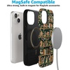 image:imageCasely iPhone 15 Case  Monets Bridge  The Met Museum  Bold Protective Design  Compatible with MagSafeBook Nook  Floral Library