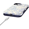 image:imageCasely iPhone 15 Case  Monets Bridge  The Met Museum  Bold Protective Design  Compatible with MagSafeCupids Canvas  Periwinkle Floral