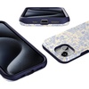 image:imageCasely iPhone 15 Case  Monets Bridge  The Met Museum  Bold Protective Design  Compatible with MagSafeCupids Canvas  Periwinkle Floral