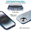 image:imageCasely iPhone 15 Case  Monets Bridge  The Met Museum  Bold Protective Design  Compatible with MagSafeDaisy Daydream  Baby Blue Floral