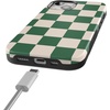 image:imageCasely iPhone 15 Case  Monets Bridge  The Met Museum  Bold Protective Design  Compatible with MagSafeFit Check  Green Checker