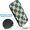 image:imageCasely iPhone 15 Case  Monets Bridge  The Met Museum  Bold Protective Design  Compatible with MagSafeFit Check  Green Checker