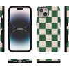 image:imageCasely iPhone 15 Case  Monets Bridge  The Met Museum  Bold Protective Design  Compatible with MagSafeFit Check  Green Checker