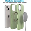 image:imageCasely iPhone 15 Case  Monets Bridge  The Met Museum  Bold Protective Design  Compatible with MagSafeKiwi Kiss  Matcha Green Shimmer Glitter