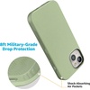 image:imageCasely iPhone 15 Case  Monets Bridge  The Met Museum  Bold Protective Design  Compatible with MagSafeKiwi Kiss  Matcha Green Shimmer Glitter