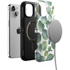 image:imageCasely iPhone 15 Case  Monets Bridge  The Met Museum  Bold Protective Design  Compatible with MagSafeLeaf Me Alone  Green Floral Print