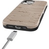 image:imageCasely iPhone 15 Case  Monets Bridge  The Met Museum  Bold Protective Design  Compatible with MagSafeMocha Ripple  Brown Waves Case
