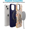 image:imageCasely iPhone 15 Case  Monets Bridge  The Met Museum  Bold Protective Design  Compatible with MagSafeMushroom Magic  Retro Floral