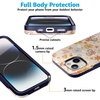 image:imageCasely iPhone 15 Case  Monets Bridge  The Met Museum  Bold Protective Design  Compatible with MagSafeMushroom Magic  Retro Floral