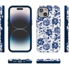 image:imageCasely iPhone 15 Case  Monets Bridge  The Met Museum  Bold Protective Design  Compatible with MagSafeRose to Fame  Blue  White Floral