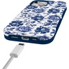 image:imageCasely iPhone 15 Case  Monets Bridge  The Met Museum  Bold Protective Design  Compatible with MagSafeRose to Fame  Blue  White Floral