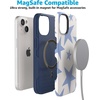 image:imageCasely iPhone 15 Case  Monets Bridge  The Met Museum  Bold Protective Design  Compatible with MagSafeStars Align  Blue  White Stars