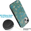 image:imageCasely iPhone 15 Case  Monets Bridge  The Met Museum  Bold Protective Design  Compatible with MagSafeVan Gogh  Almond Blossom Floral