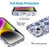 image:imageCasely iPhone 15 Plus Case  Monets View  The Met Museum  Compatible with MagSafe  Classic Ultra Slim DesignRose to Fame  Blue  White Floral