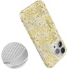 image:imageCasely iPhone 15 Pro Case  Monets Bridge  The Met Museum  Compatible with MagSafe  Classic Ultra Slim DesignBoho Blooms  Golden Floral