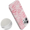 image:imageCasely iPhone 15 Pro Case  Monets Bridge  The Met Museum  Compatible with MagSafe  Classic Ultra Slim DesignSealed with a Kiss  Pink Lipstick