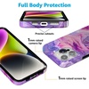 image:imageCasely iPhone 15 Pro Case  Monets Bridge  The Met Museum  Compatible with MagSafe  Classic Ultra Slim DesignTie Dying Over You  Purple Marble