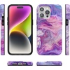 image:imageCasely iPhone 15 Pro Case  Monets Bridge  The Met Museum  Compatible with MagSafe  Classic Ultra Slim DesignTie Dying Over You  Purple Marble