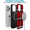 image:imageCasely iPhone 15 Pro Max Case  All You Need is Love  Beatles  Bold Protective Design  Compatible with MagSafeAs if  Red Plaid
