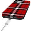 image:imageCasely iPhone 15 Pro Max Case  All You Need is Love  Beatles  Bold Protective Design  Compatible with MagSafeAs if  Red Plaid