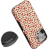 image:imageCasely iPhone 15 Pro Max Case  All You Need is Love  Beatles  Bold Protective Design  Compatible with MagSafeCherry on Top  Red Cherries Floral