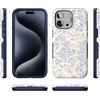 image:imageCasely iPhone 15 Pro Max Case  All You Need is Love  Beatles  Bold Protective Design  Compatible with MagSafeCupids Canvas  Periwinkle Floral