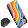 image:imageCasely iPhone 15 Pro Max Case  All You Need is Love  Beatles  Bold Protective Design  Compatible with MagSafeLove for All  Rainbow Pride