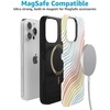 image:imageCasely iPhone 15 Pro Max Case  All You Need is Love  Beatles  Bold Protective Design  Compatible with MagSafeRide The Wave  Pastel Rainbow Lined
