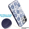 image:imageCasely iPhone 15 Pro Max Case  All You Need is Love  Beatles  Bold Protective Design  Compatible with MagSafeRose to Fame  Blue  White Rose Floral