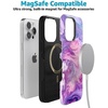 image:imageCasely iPhone 15 Pro Max Case  All You Need is Love  Beatles  Bold Protective Design  Compatible with MagSafeTie Dying Over You  Purple Marble