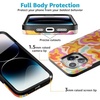 image:imageCasely iPhone 15 Pro Max Case  All You Need is Love  Beatles  Bold Protective Design  Compatible with MagSafeTropical Color Splash  Abstract Retro