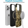 image:imageCasely iPhone 15 Pro Max Case  All You Need is Love  Beatles  Bold Protective Design  Compatible with MagSafeVan Gogh  Skull of a Skeleton with Burning Cig