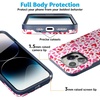image:imageCasely iPhone 15 Pro Max Case  All You Need is Love  Beatles  Bold Protective Design  Compatible with MagSafeXOXO  Pink Candy Hearts
