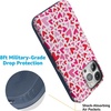 image:imageCasely iPhone 15 Pro Max Case  All You Need is Love  Beatles  Bold Protective Design  Compatible with MagSafeXOXO  Pink Candy Hearts