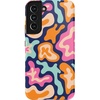 Midnight Color Splash | Abstract Retro