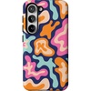 Midnight Color Splash | Abstract Retro