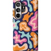 Midnight Color Splash | Abstract Retro