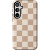image:imageCasely Galaxy S24 Plus Case  The Boyfriend Collection  Slate Blue  Essential Slim DualLayer Protective DesignFit Check  Neutral Checkerboard